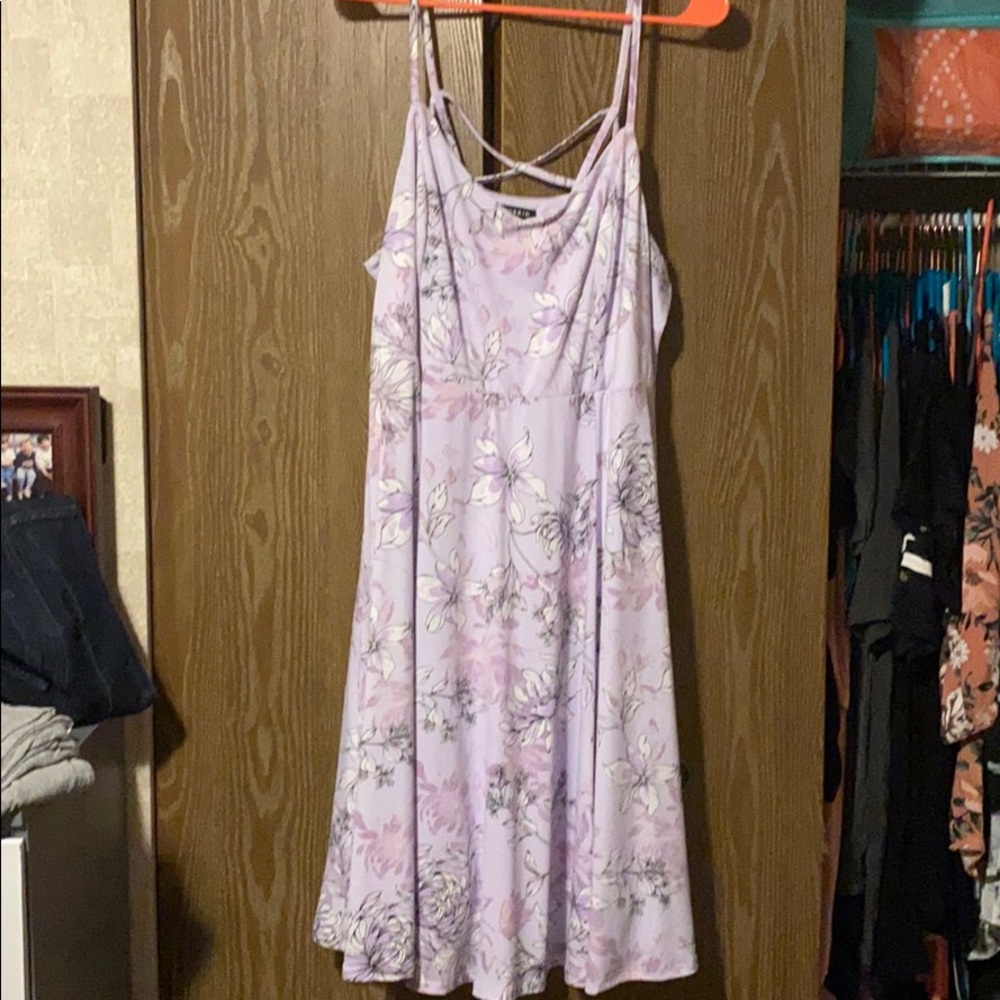 Lilac summer dress